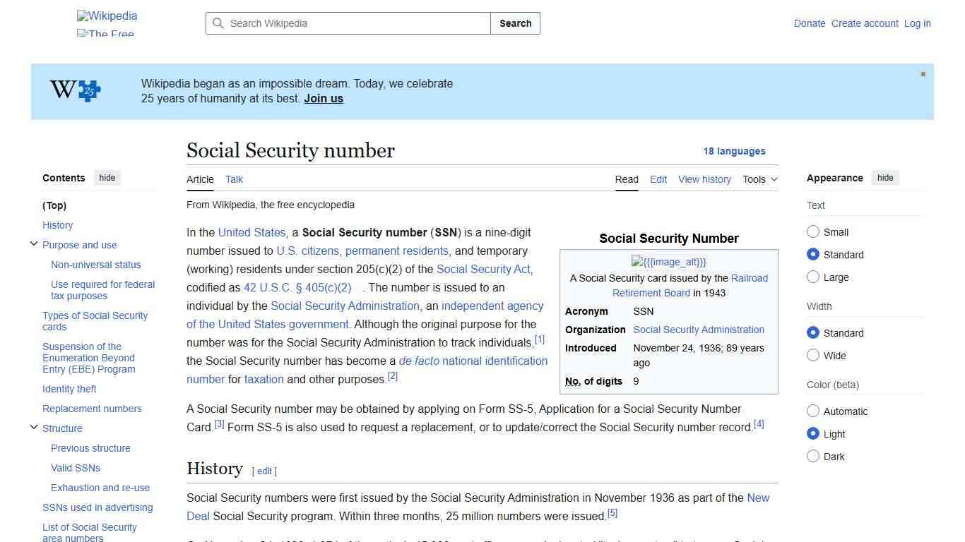 Social Security number - Wikipedia
